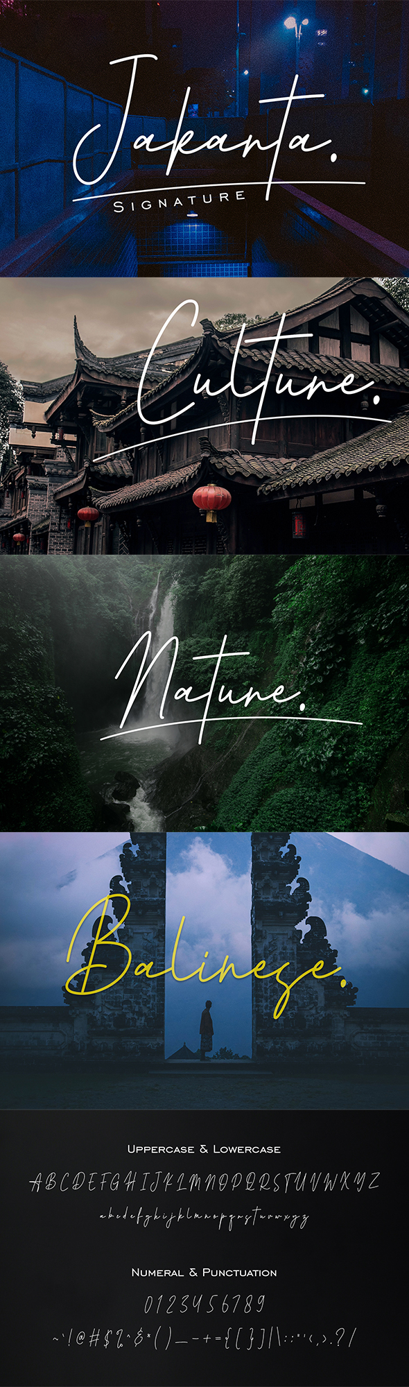 Jakarta Signature, Fonts GraphicRiver